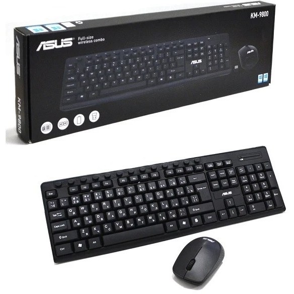 wireless keyboard and mouse Asus KM-9800